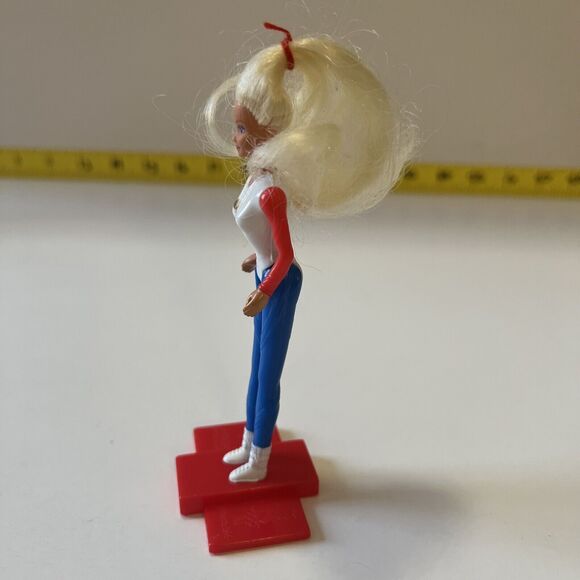 RARE Barbie Olympics Vintage Original Mattel Barbie Olympian Happy Meal Toy - Picture 2 of 6